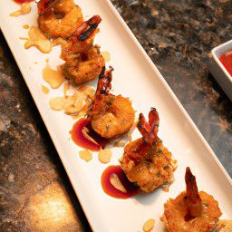 Appetizer: United States – Almond-Crusted Shrimp Bites with Paprika Butter recipe