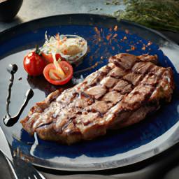 Entrée: United States – Classic Grilled Beef Steak recipe