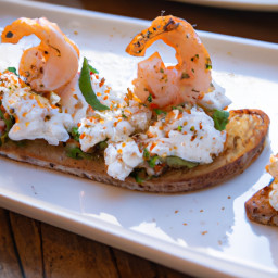 Appetizer: United States – Classic Shrimp Salad on Toast Points recipe