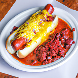 Entrée: United States – Classic Chili Cheese Dog recipe