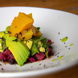 Ensalada de Betabel y Aguacate (Beet and Avocado Salad) recipe