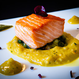 Entrée: Italy – Salmone alla Livornese (Salmon Livorno-style) recipe