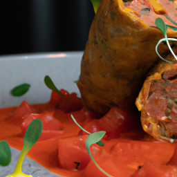 Entrée: United States – Classic Beef Meatloaf with Tomato Glaze recipe