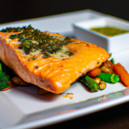 Entrée: France – Baked Salmon Provençal recipe