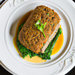 Entrée: United States – Old-Fashioned Sunday Meatloaf with Parsley recipe