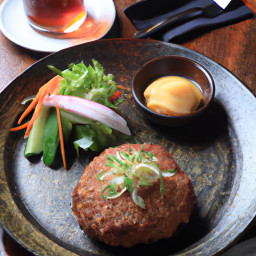 Entrée: Japan – ハンバーグ ▶ Hanbāgu (Hamburg Steak) recipe