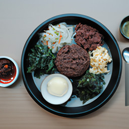 Entrée: South Korea – 비빔밥 ▶ Bibimbap (Bibimbap (Mixed Rice)) recipe