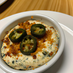Appetizer: United States – Baked Jalapeño Popper Dip recipe