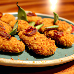 Appetizer: United States – Bacon-Crusted Jalapeño Poppers with Crispy Panko recipe