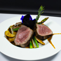 Entrée: United States – Pittsburgh-Style Black and Blue Steak recipe