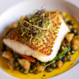 Entrée: Italy – Piccata di Cernia (Grouper Piccata) recipe