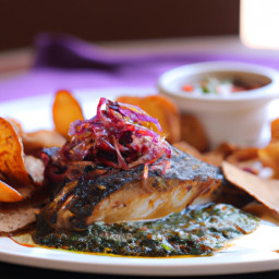 Entrée: Mexico – Huachinango a la Veracruzana (Grouper Veracruz) recipe