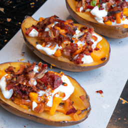Appetizer: United States – Loaded Potato Skins Appetizer recipe