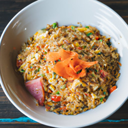 Entrée: United States – Floridian Tuna Fried Basmati Rice recipe