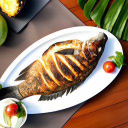 Entrée: United States – Hawaiian Grilled Tilapia recipe