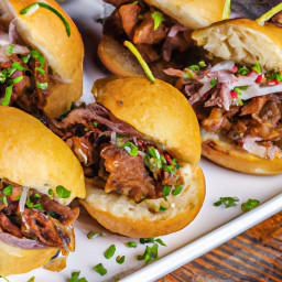 Appetizer: United States – Gizzard Po' Boy Sliders Appetizer recipe