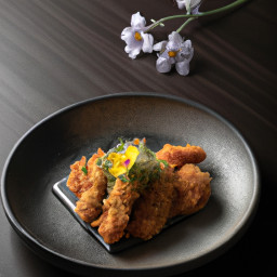 Appetizer: Japan – 砂肝唐揚げ ▶ Sunagimo Karaage (Fried Chicken Gizzards) recipe