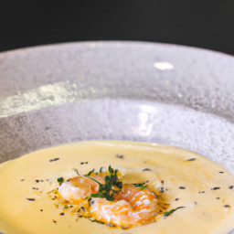 Entrée: Greece – Γαρίδες Αυγολέμονο ▶ Garides Avgolemono (Shrimp in Avgolemono Lemon-Egg Sauce) recipe