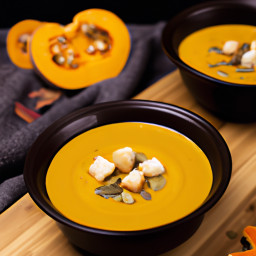 Entrée: United States – Classic Pumpkin Soup recipe