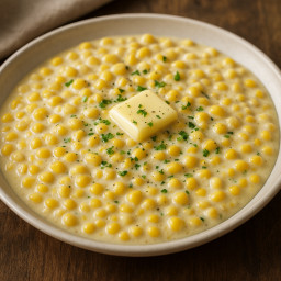 Side Dish: United States – Southern United States – Creamed Corn with Butter