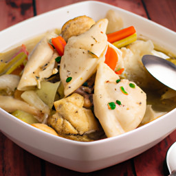 Entree: United States – Southern United States – Vegan Chicken and Dumplings recipe