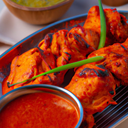 Entree: India – Northern India – Traditional Tandoori Chicken Tikka with Masala Gravy recipe