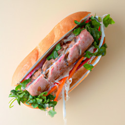 Entree: Vietnam – Ho Chi Minh City – Bánh mì thịt nguội ➤ Banh mi thit nguoi (Vietnamese cold‑cut baguette sandwich with pâté and pickled vegetables) recipe