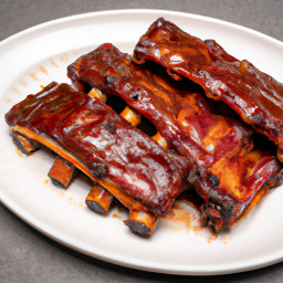Entree: United States – St. Louis, Missouri – Beer-Braised St. Louis Ribs recipe