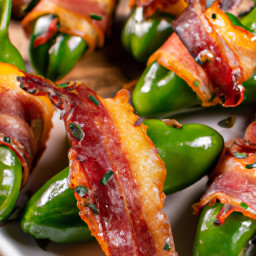 Appetizer: United States – Classic Bacon Wrapped Jalapeno Poppers recipe