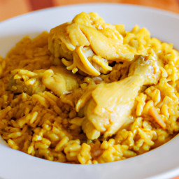 Entree: Spain – Arroz con Pollo (Simple) (Rice with Chicken) recipe