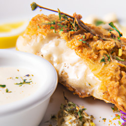 Entrée: United States – Baked Herb-Crusted Bluegill recipe