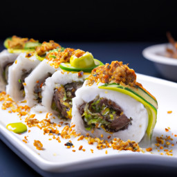 Appetizer: Japan – スパイシーマグロロール ▶ Supaisī Maguro Rōru (Spicy Tuna Roll) recipe