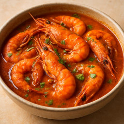 Entree: India – Goa – गोवा झींगा करी ➤ Govā jhīṅgā karī (Goan prawn curry) recipe