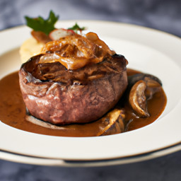 Entrée: United States – Steak Diane from the United States recipe