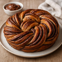 Dessert: Poland – Nutella Babka (Nutella‑filled braided yeast cake) recipe