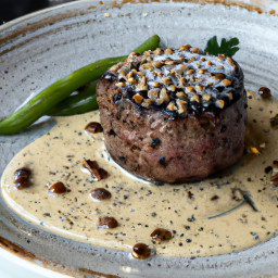 Entrée: France – Steak au Poivre (Peppercorn Steak) recipe
