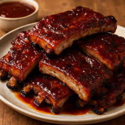 Entree: United States – St. Louis, Missouri – St. Louis–Style Barbecue Spare Ribs recipe