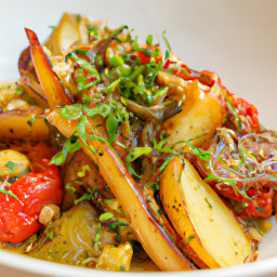 Entrée: United States – Roasted Vegetable Medley recipe