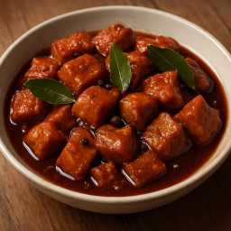 Entree: Philippines – Pork Adobo (Filipino Classic) (Pork braised in vinegar and soy sauce) recipe