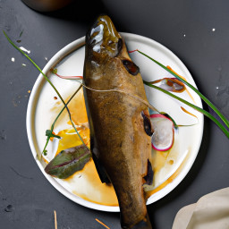 Entrée: United States – Grill-Smoked Rainbow Trout recipe