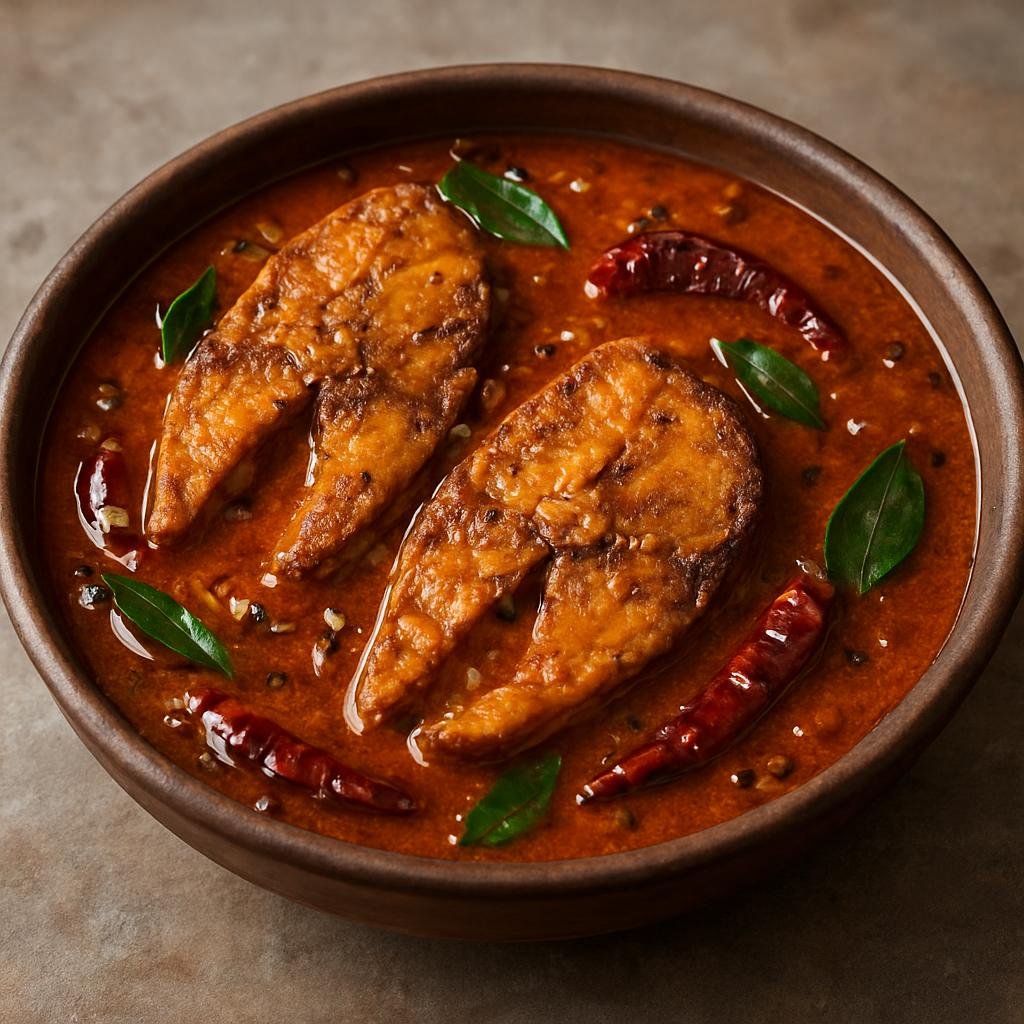 Entree: India – Coastal Andhra – పులస పులుసు ➤ Pulasa Pulusu (Tamarind fish stew) recipe