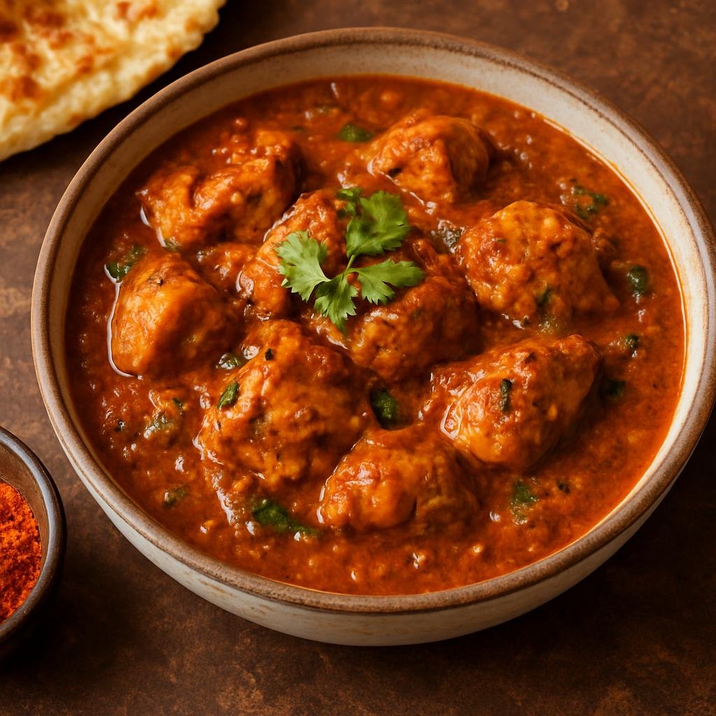 Entree: India – Andhra Coastal – ఆంధ్ర కోడి కూర ➤ Āndhra Kodi Kura (Andhra chicken curry) recipe
