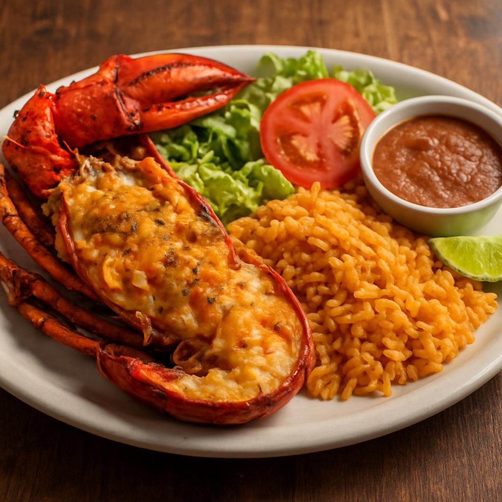 Entree: Mexico – Baja California – Langosta Puerto Nuevo (Puerto Nuevo-style lobster) recipe