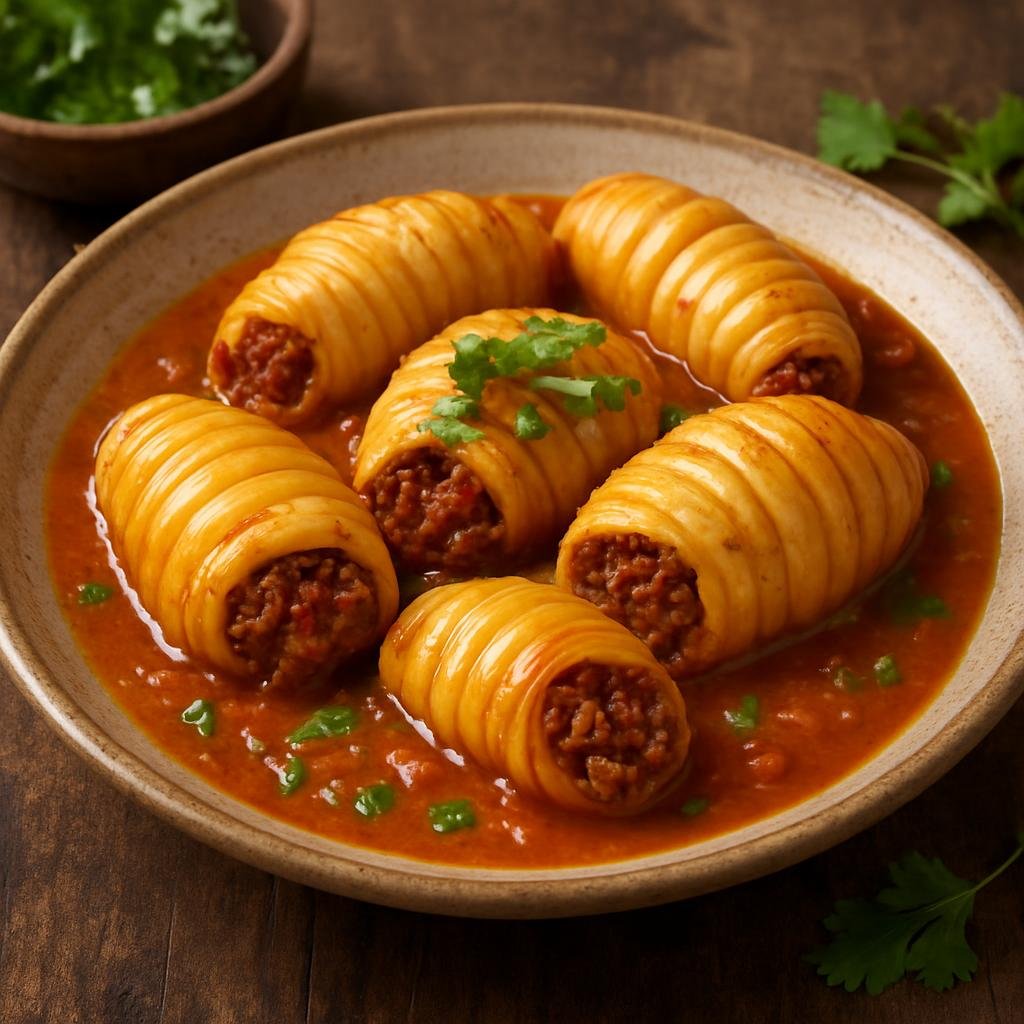 Entree: Colombia – Amazonian Colombia – Mojojoy relleno (Stuffed palm grubs) recipe