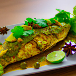 Entrée: United States – Coconut Curry Tilapia recipe