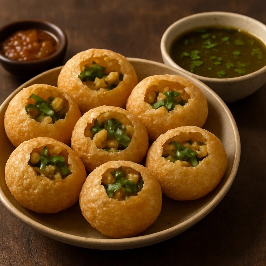 Entree: Bangladesh – Bangladeshi Street Food – ফুচকা ➤ Fuchka (Puffed puris with tamarind water) recipe