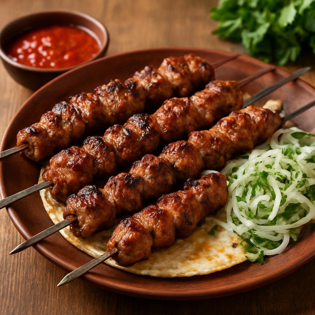 Entree: Armenia – Armenian Diaspora Classics – խորոված khorovats Armenian Grilled Skewered Meat (Armenian Grilled Skewered Meat) recipe