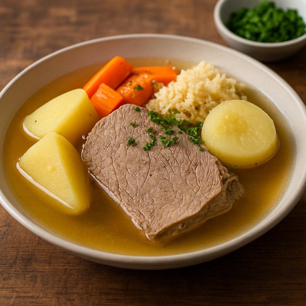 Entree: Austria – Central Culinary Region – Tafelspitz (Boiled Beef in Broth) recipe