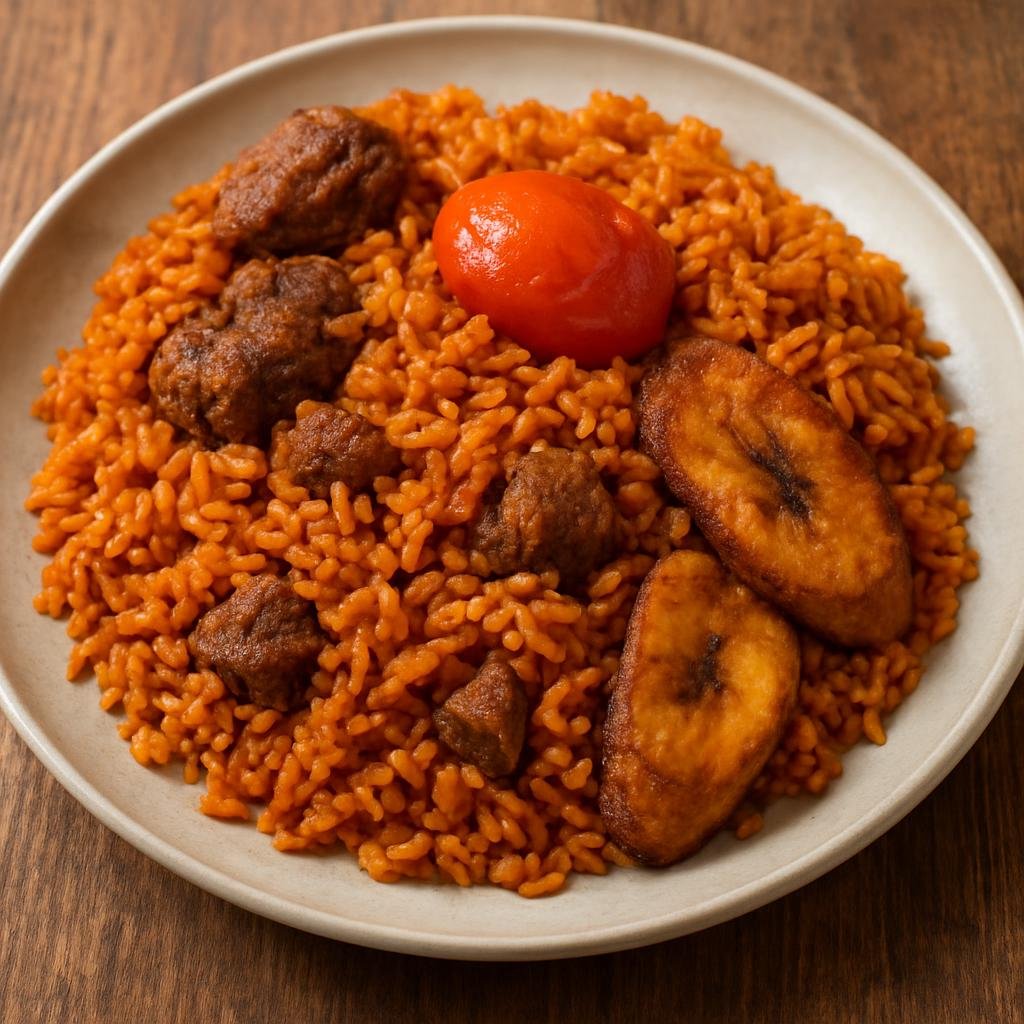 Entree: Ghana – Accra & Coastal Ghana – Jollof Rice recipe