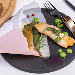 Entrée: France – Trout in Parchment recipe
